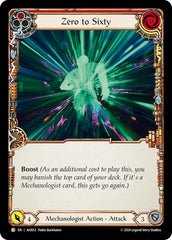 Zero to Sixty (Red) [AIO012] (Armory Deck: Dash) | Good Games Cannington