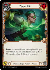 Zipper Hit (Red) [AIO013] (Armory Deck: Dash) | Good Games Cannington