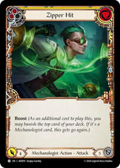 Zipper Hit (Yellow) [AIO019] (Armory Deck: Dash) | Good Games Cannington