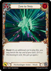 Zero to Sixty (Blue) [AIO023] (Armory Deck: Dash) | Good Games Cannington