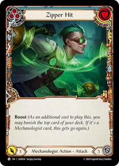 Zipper Hit (Blue) [AIO024] (Armory Deck: Dash) | Good Games Cannington