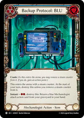 Backup Protocol: BLU (Blue) [AIO025] (Armory Deck: Dash) | Good Games Cannington