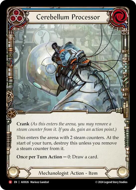 Cerebellum Processor [AIO026] (Armory Deck: Dash) | Good Games Cannington