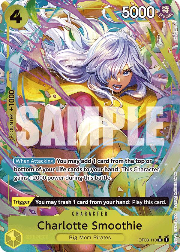 Charlotte Smoothie (Alternate Art) [Premium Booster -The Best-] | Good Games Cannington