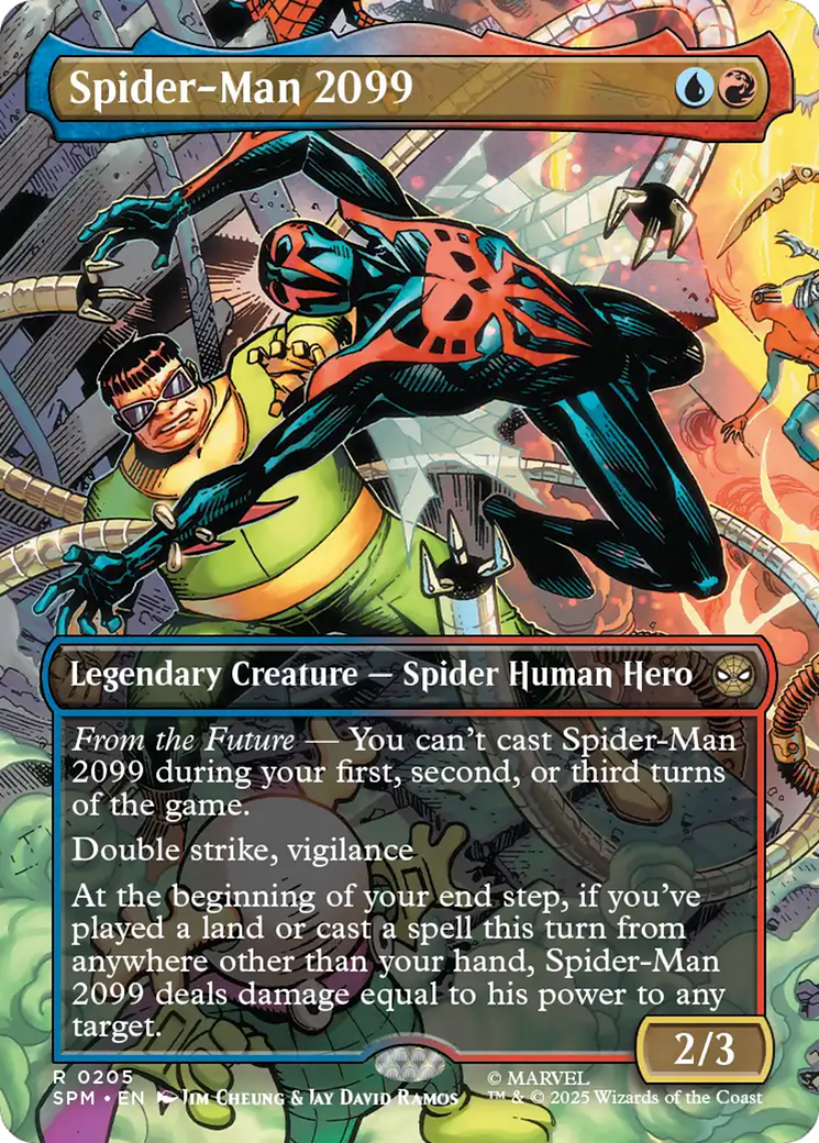 Spider-Man 2099 (0205) (Borderless) [Marvel's Spider-Man] | Good Games Cannington
