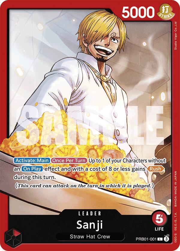 Sanji (PRB01-001) [Premium Booster -The Best-] | Good Games Cannington