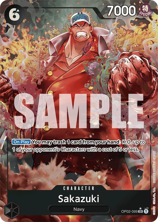 Sakazuki (Full Art) [Premium Booster -The Best-] | Good Games Cannington