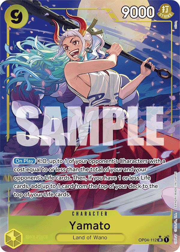 Yamato (OP04-112) (Alternate Art) [Premium Booster -The Best-] | Good Games Cannington