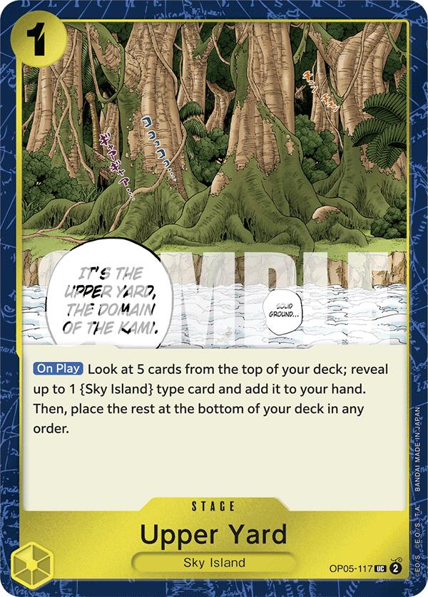 Upper Yard (Jolly Roger Foil) [Premium Booster -The Best-] | Good Games Cannington