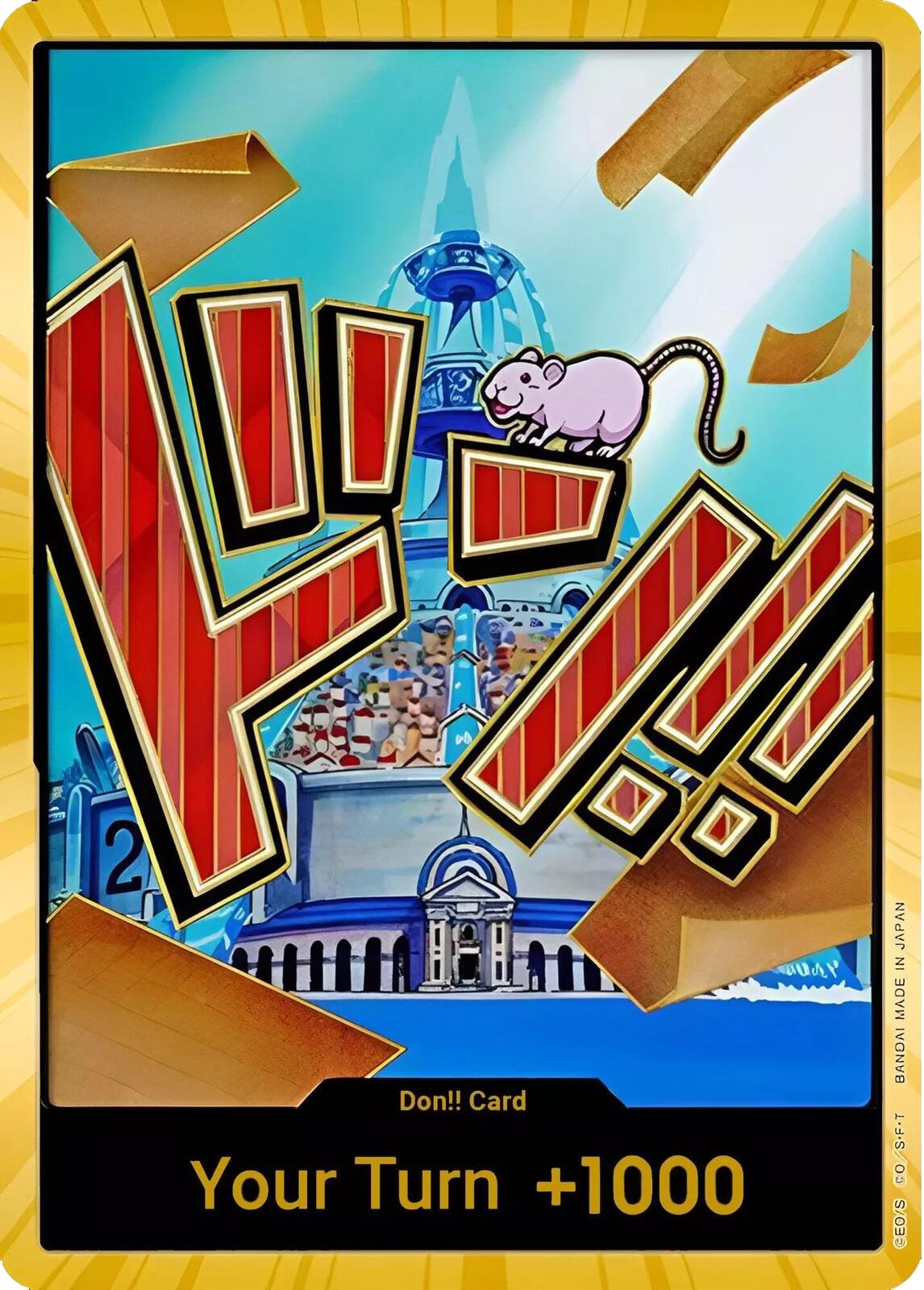 DON!! Card (Iceberg) (Gold) [Premium Booster -The Best-] | Good Games Cannington
