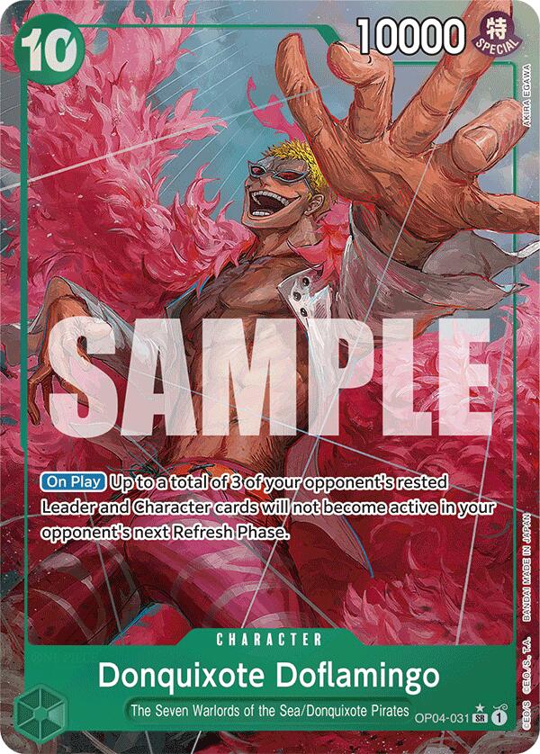 Donquixote Doflamingo (Alternate Art) [Premium Booster -The Best-] | Good Games Cannington