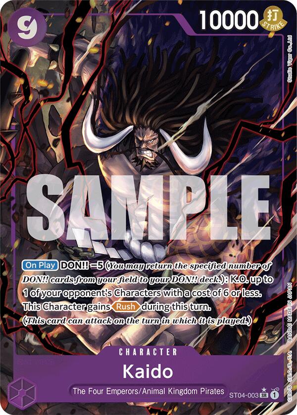 Kaido (ST04-003) (Alternate Art) [Premium Booster -The Best-] | Good Games Cannington