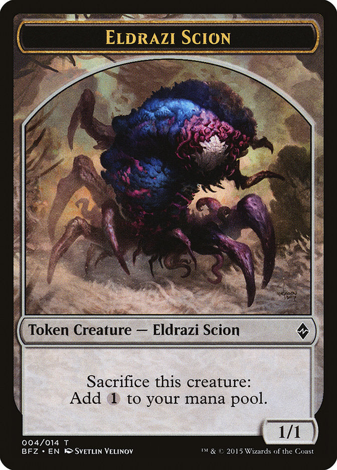 Eldrazi Scion Token (004/014) [Battle for Zendikar Tokens] | Good Games Cannington
