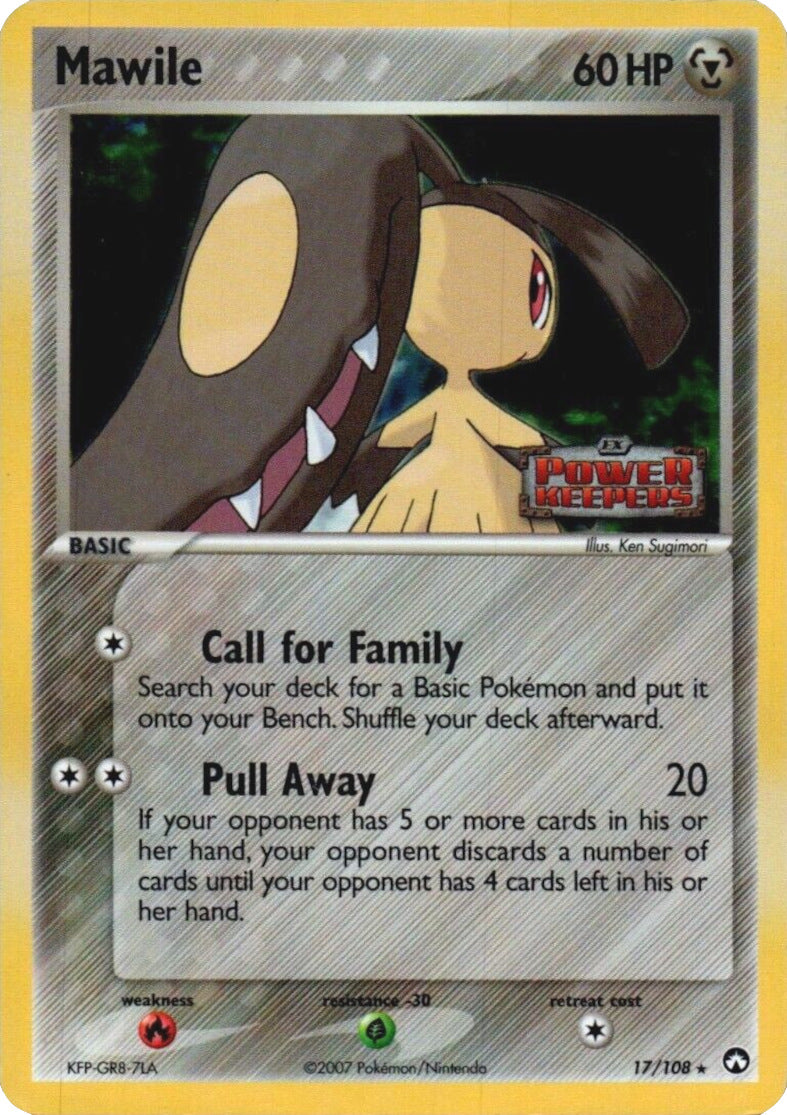 Mawile (17/108) (Stamped) [EX: Power Keepers] | Good Games Cannington