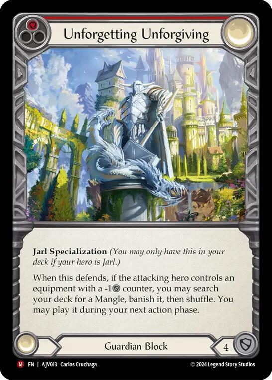 Unforgetting Unforgiving [AJV013] (Armory Deck: Jarl Vetreidi) | Good Games Cannington