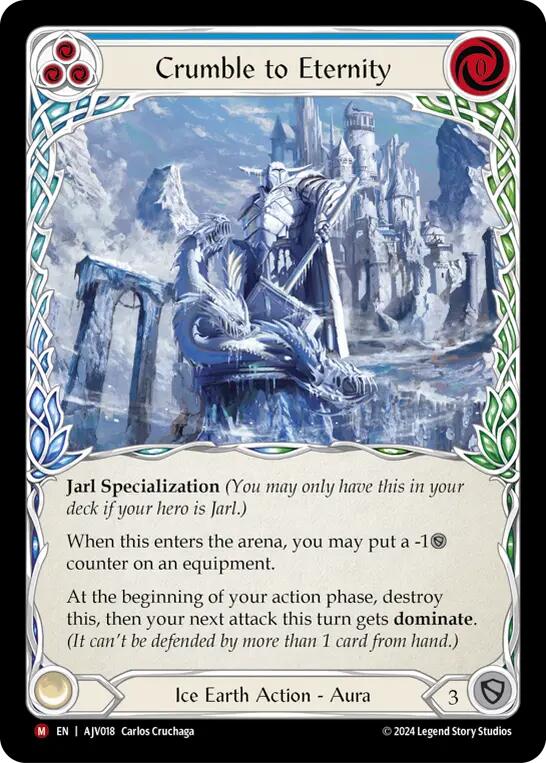 Crumble to Eternity [AJV018] (Armory Deck: Jarl Vetreidi) | Good Games Cannington