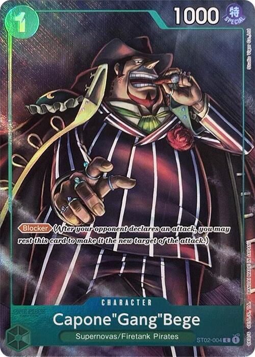 Capone"Gang"Bege (Premium Card Collection -Best Selection Vol. 2-) [One Piece Promotion Cards] | Good Games Cannington