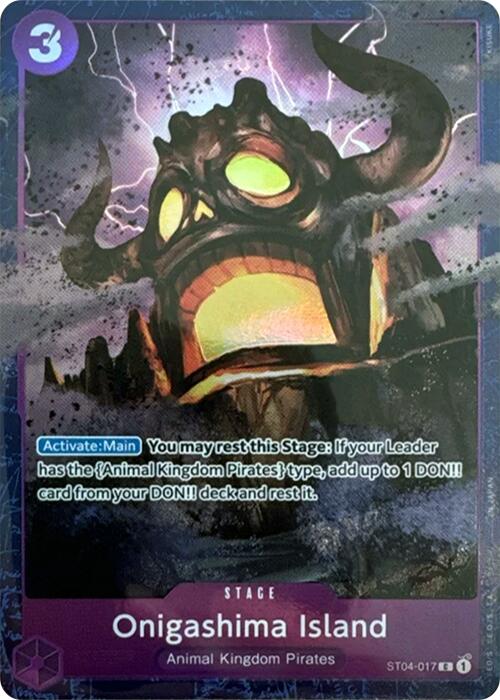 Onigashima Island (Premium Card Collection -Best Selection Vol. 2-) [One Piece Promotion Cards] | Good Games Cannington