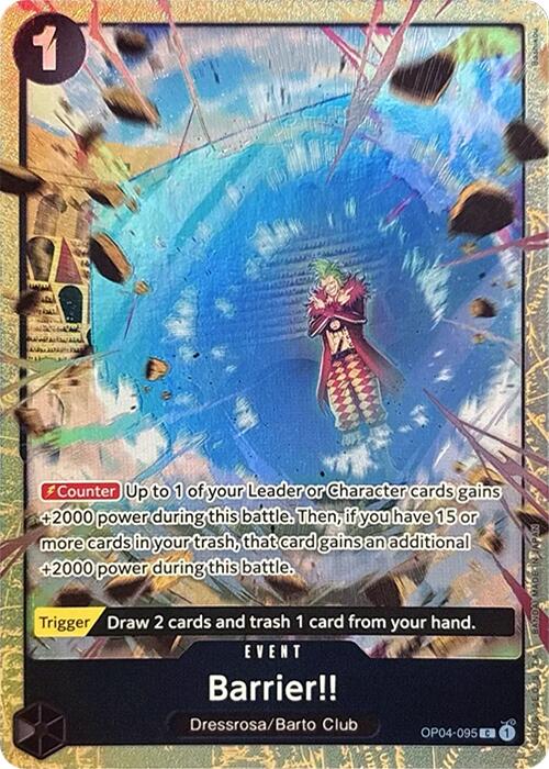 Barrier!! (Premium Card Collection -Best Selection Vol. 2-) [One Piece Promotion Cards] | Good Games Cannington