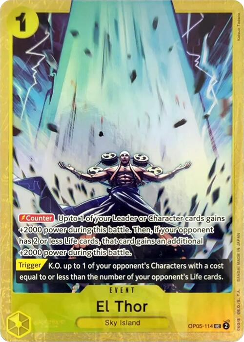 El Thor (Premium Card Collection -Best Selection Vol. 2-) [One Piece Promotion Cards] | Good Games Cannington