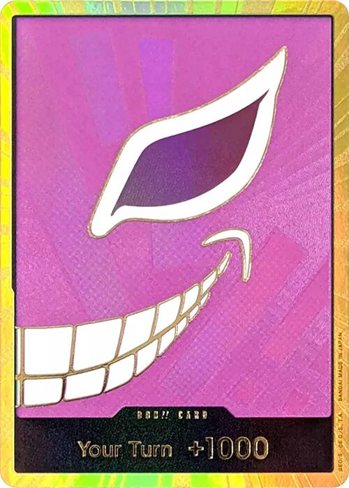 DON!! Card (Donquixote Doflamingo) (Gold) [Premium Booster -The Best-] | Good Games Cannington