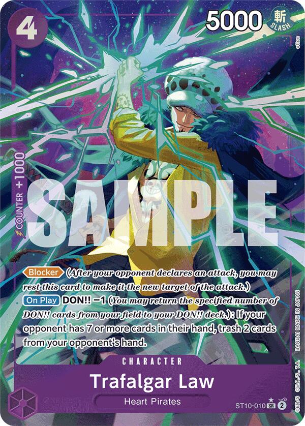 Trafalgar Law (ST10-010) (Alternate Art) [Premium Booster -The Best-] | Good Games Cannington