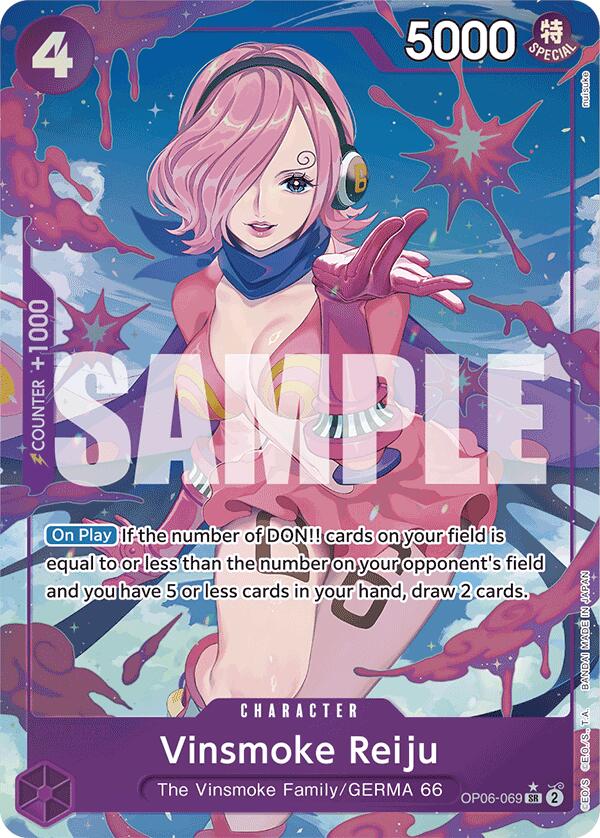 Vinsmoke Reiju (OP06-069) (Alternate Art) [Premium Booster -The Best-] | Good Games Cannington