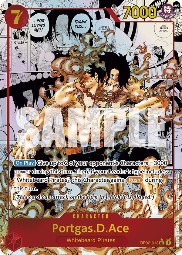 Portgas.D.Ace (Manga) [Premium Booster -The Best-] | Good Games Cannington