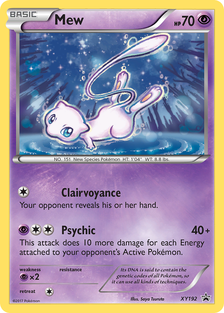 Mew (XY192) [XY: Black Star Promos] | Good Games Cannington