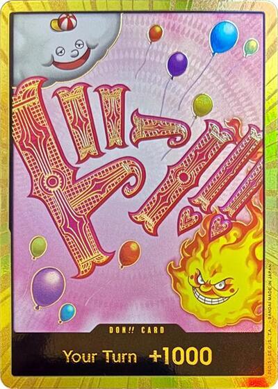 DON!! Card (Big Mom) (Gold) [Premium Booster -The Best-] | Good Games Cannington