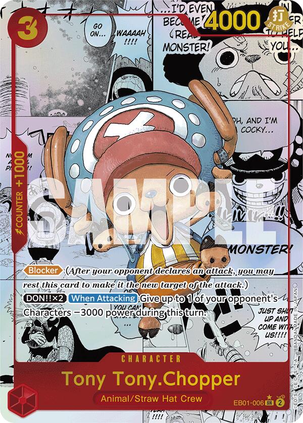 Tony Tony.Chopper (EB01-006) (Manga) [Premium Booster -The Best-] | Good Games Cannington