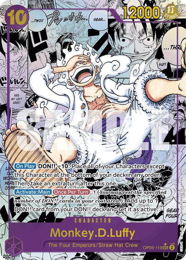 Monkey.D.Luffy (OP05-119) (Manga) [Premium Booster -The Best-] | Good Games Cannington