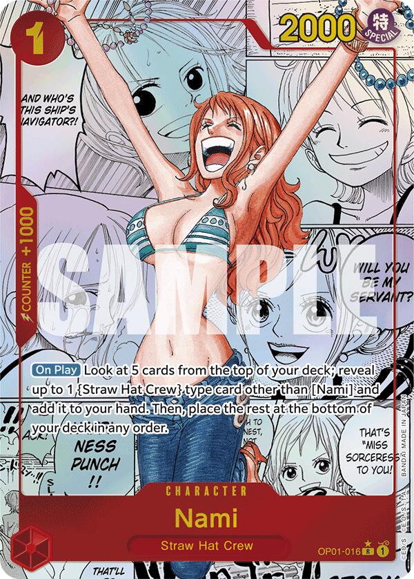 Nami (OP01-016) (Manga) [Premium Booster -The Best-] | Good Games Cannington