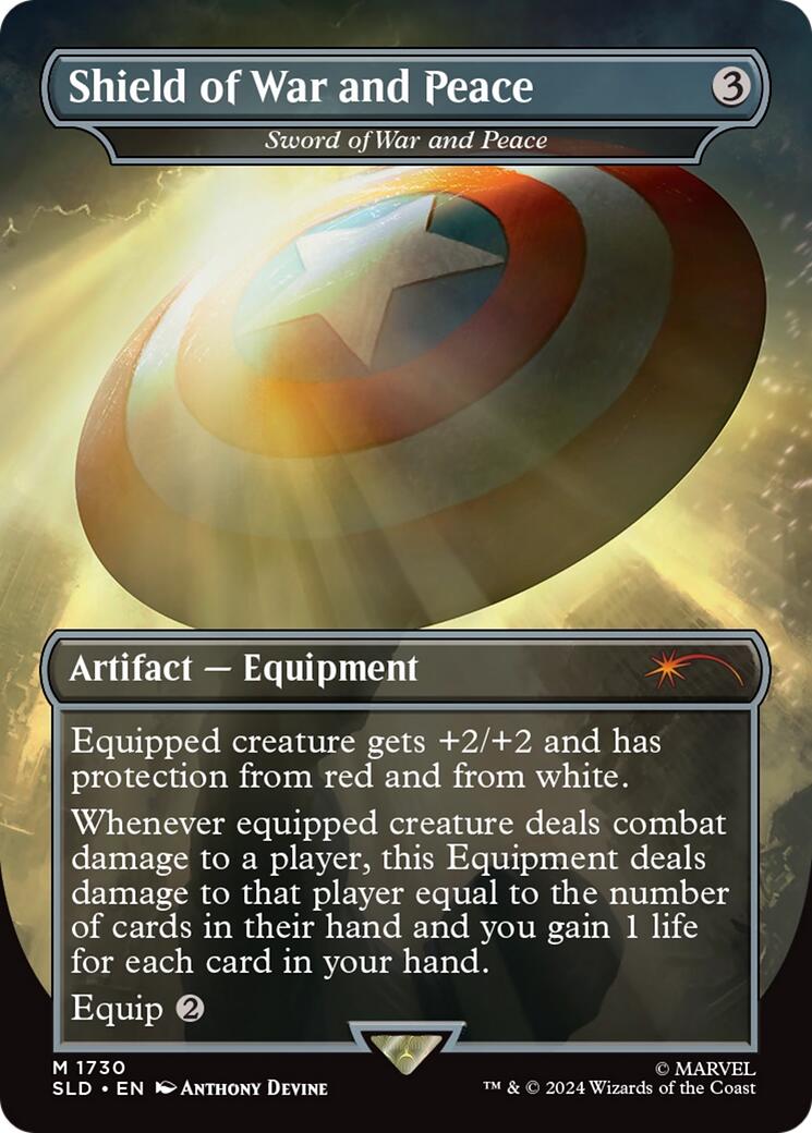 Shield of War and Peace - Sword of War and Peace [Secret Lair Drop Series] | Good Games Cannington