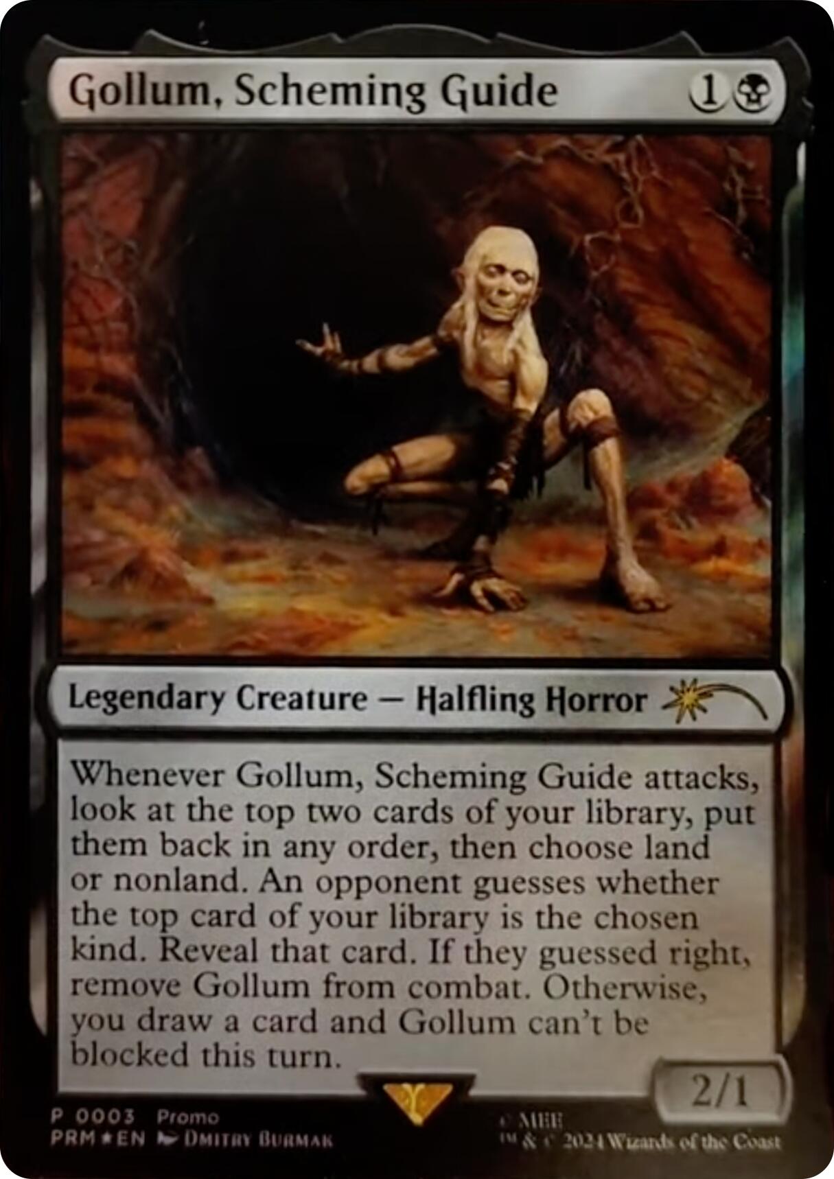 Gollum, Scheming Guide [Resale Promos] | Good Games Cannington
