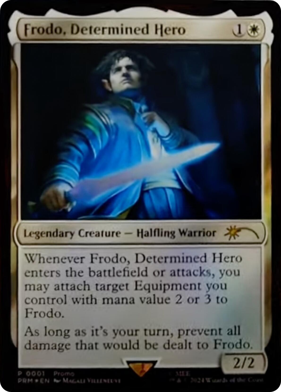 Frodo, Determined Hero [Resale Promos] | Good Games Cannington