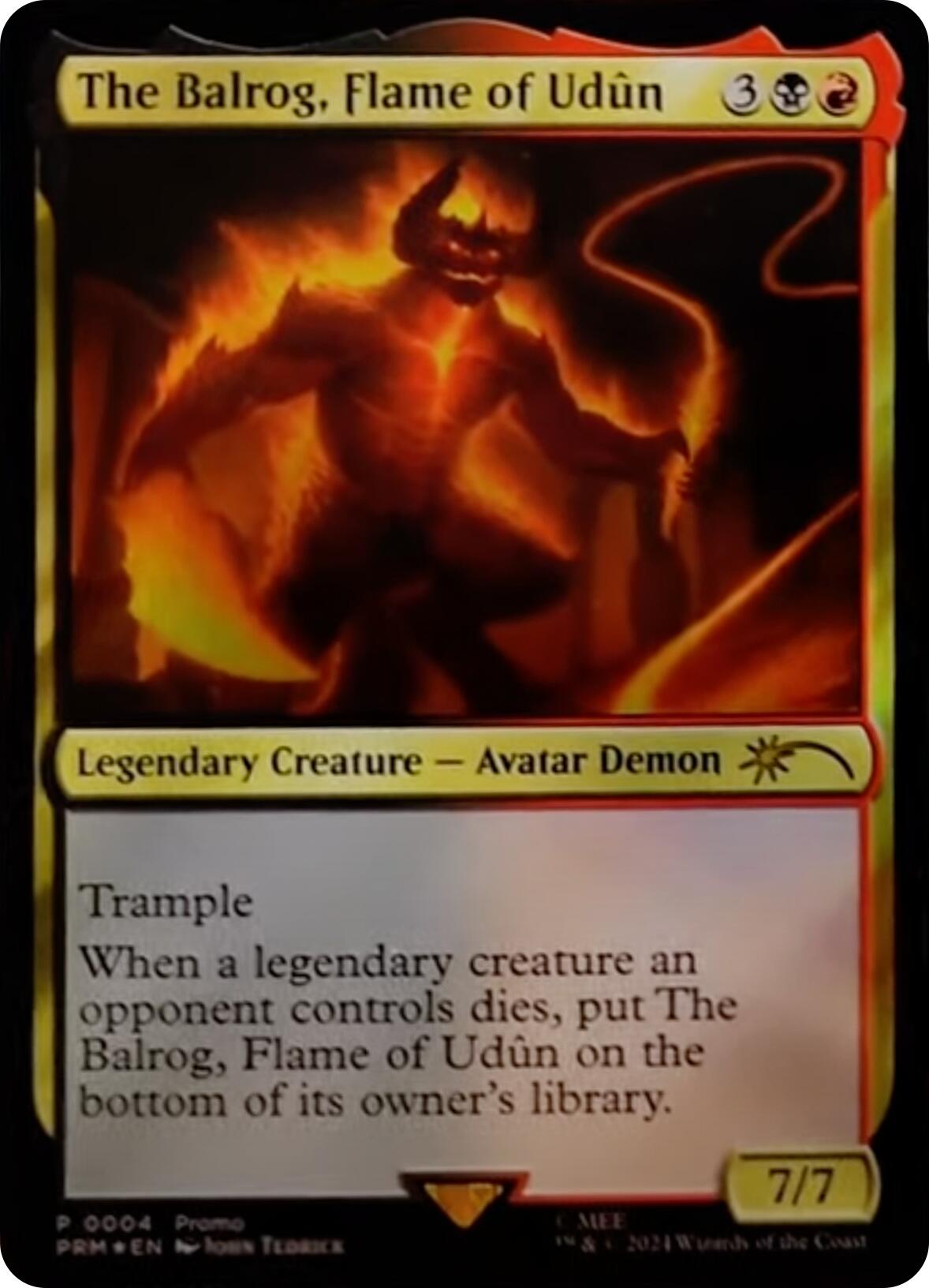 The Balrog, Flame of Udun [Resale Promos] | Good Games Cannington