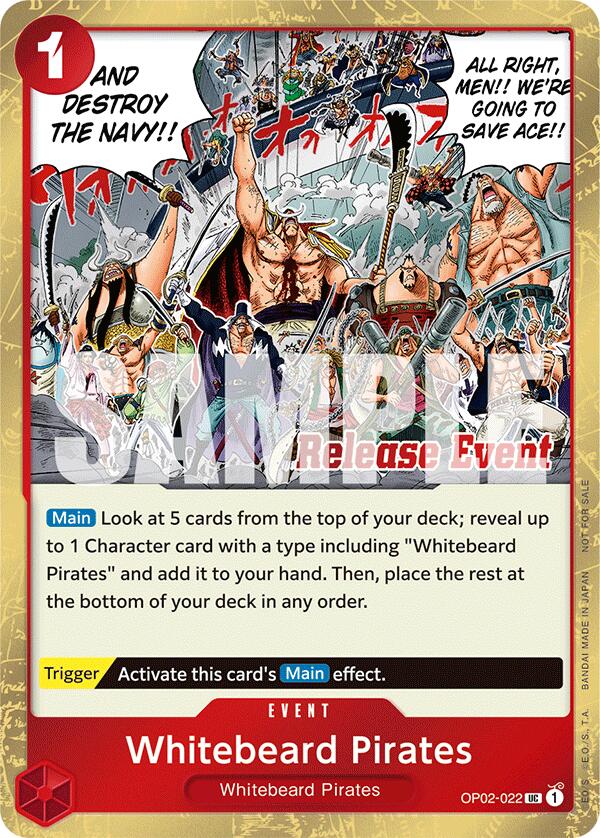 Whitebeard Pirates (ST15 - ST20 Release Event Winner Pack) [One Piece Promotion Cards] | Good Games Cannington