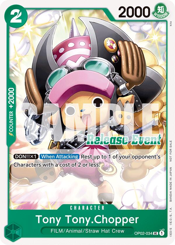 Tony Tony.Chopper (ST15 - ST20 Release Event Pack) [One Piece Promotion Cards] | Good Games Cannington