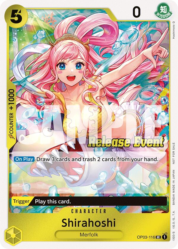 Shirahoshi (ST15 - ST20 Release Event Winner Pack) [One Piece Promotion Cards] | Good Games Cannington