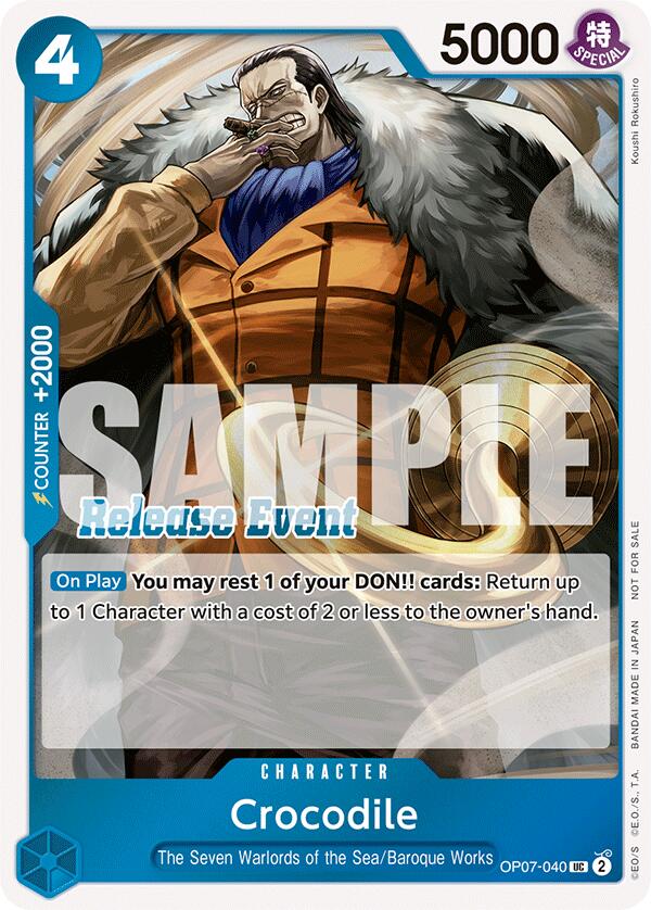 Crocodile (ST15 - ST20 Release Event Winner Pack) [One Piece Promotion Cards] | Good Games Cannington