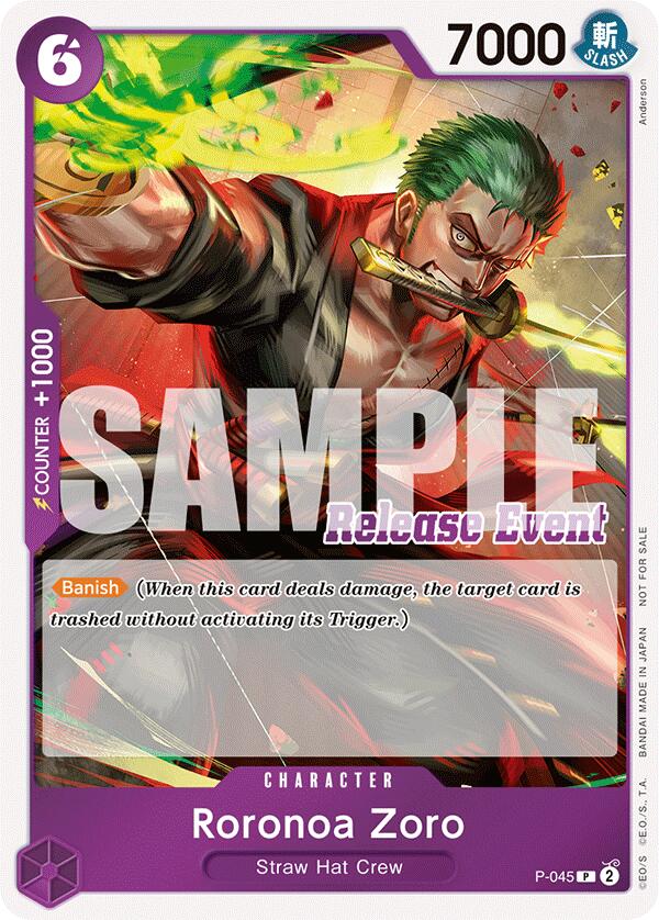 Roronoa Zoro (ST15 - ST20 Release Event Winner Pack) [One Piece Promotion Cards] | Good Games Cannington