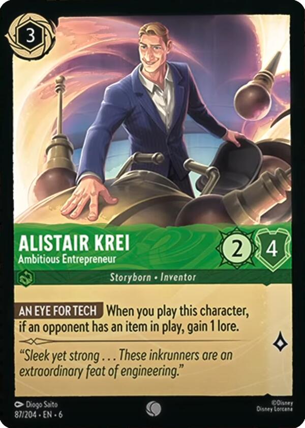 Alistair Krei - Ambitious Entrepreneur (87/204) [Azurite Sea] | Good Games Cannington