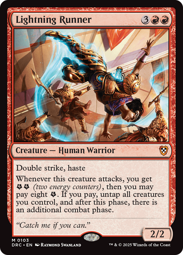 Lightning Runner [Aetherdrift Commander] | Good Games Cannington