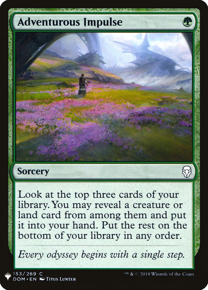 Adventurous Impulse [Mystery Booster] | Good Games Cannington