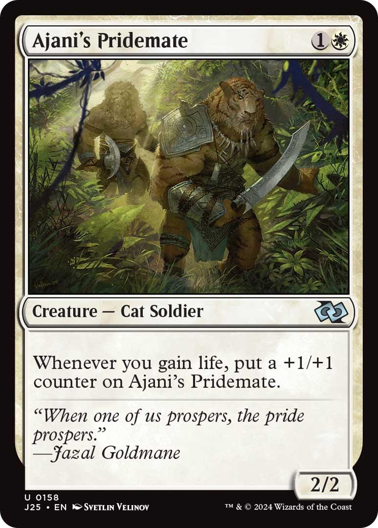 Ajani's Pridemate [Foundations Jumpstart] | Good Games Cannington