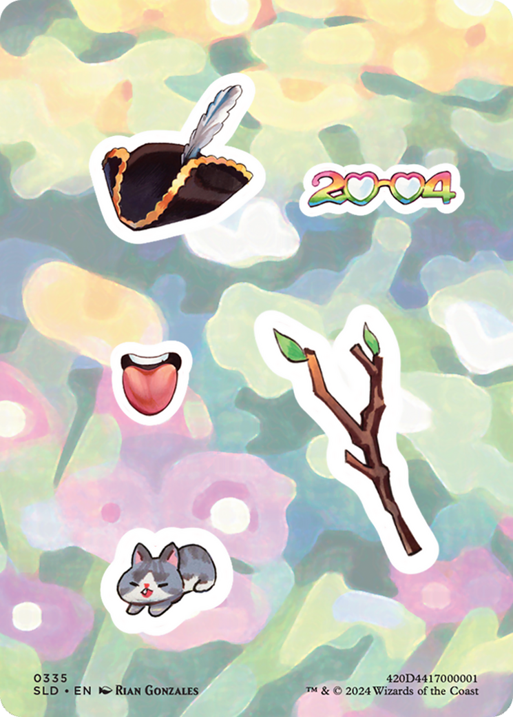 Sticker Sheet (0335) [Secret Lair Drop Series] | Good Games Cannington