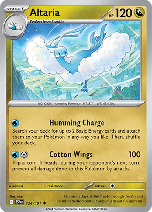 Altaria (134/191) [Scarlet & Violet: Surging Sparks] | Good Games Cannington