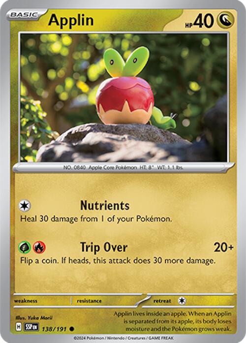 Applin (138/191) [Scarlet & Violet: Surging Sparks] | Good Games Cannington