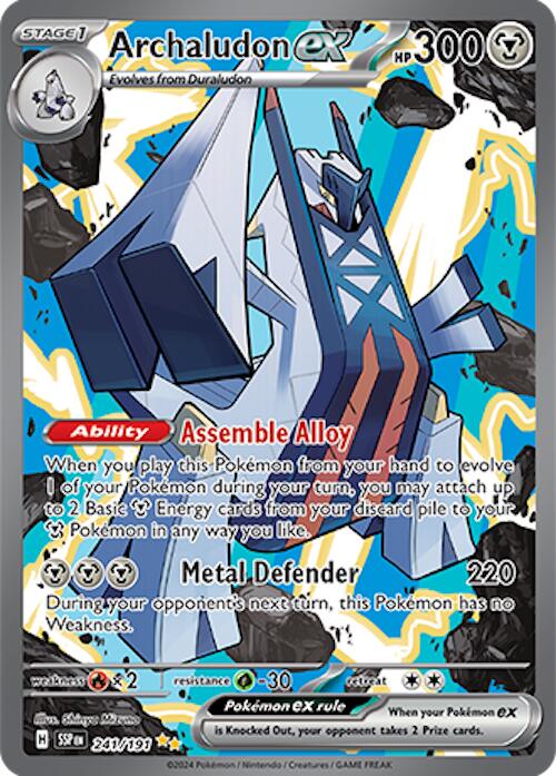 Archaludon ex (241/191) [Scarlet & Violet: Surging Sparks] | Good Games Cannington
